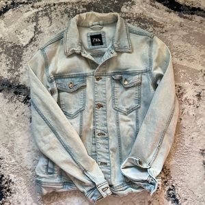 Zara denim Jacket sz M